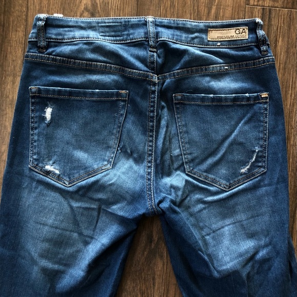 Garage High Waisted Ripped Jeans - Picture 4 of 10